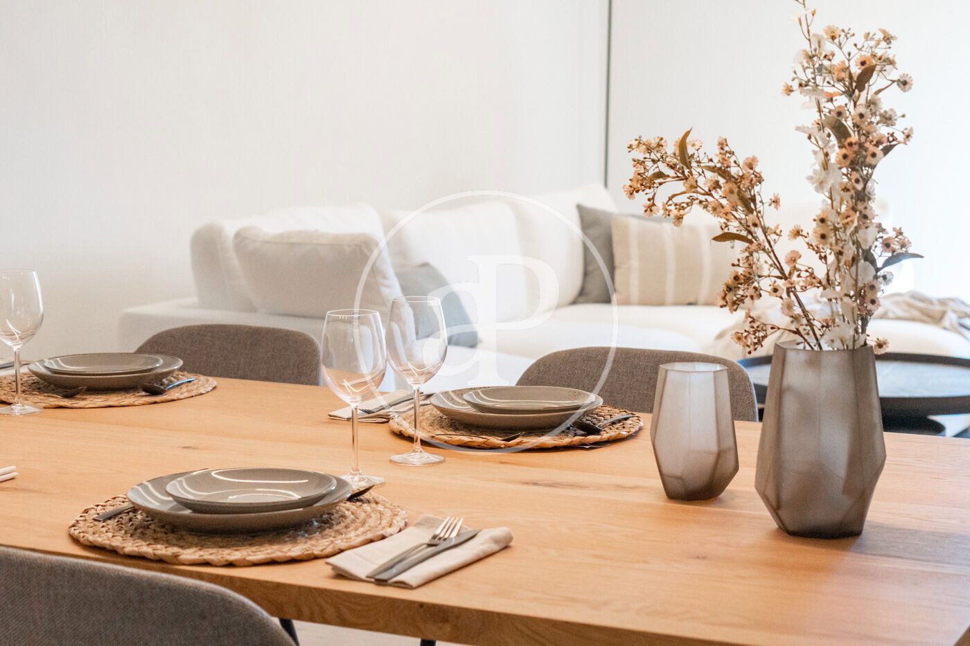 Menjador de Pis en venda en  Palma de Mallorca amb Aire condicionat, Calefacció i Terrassa