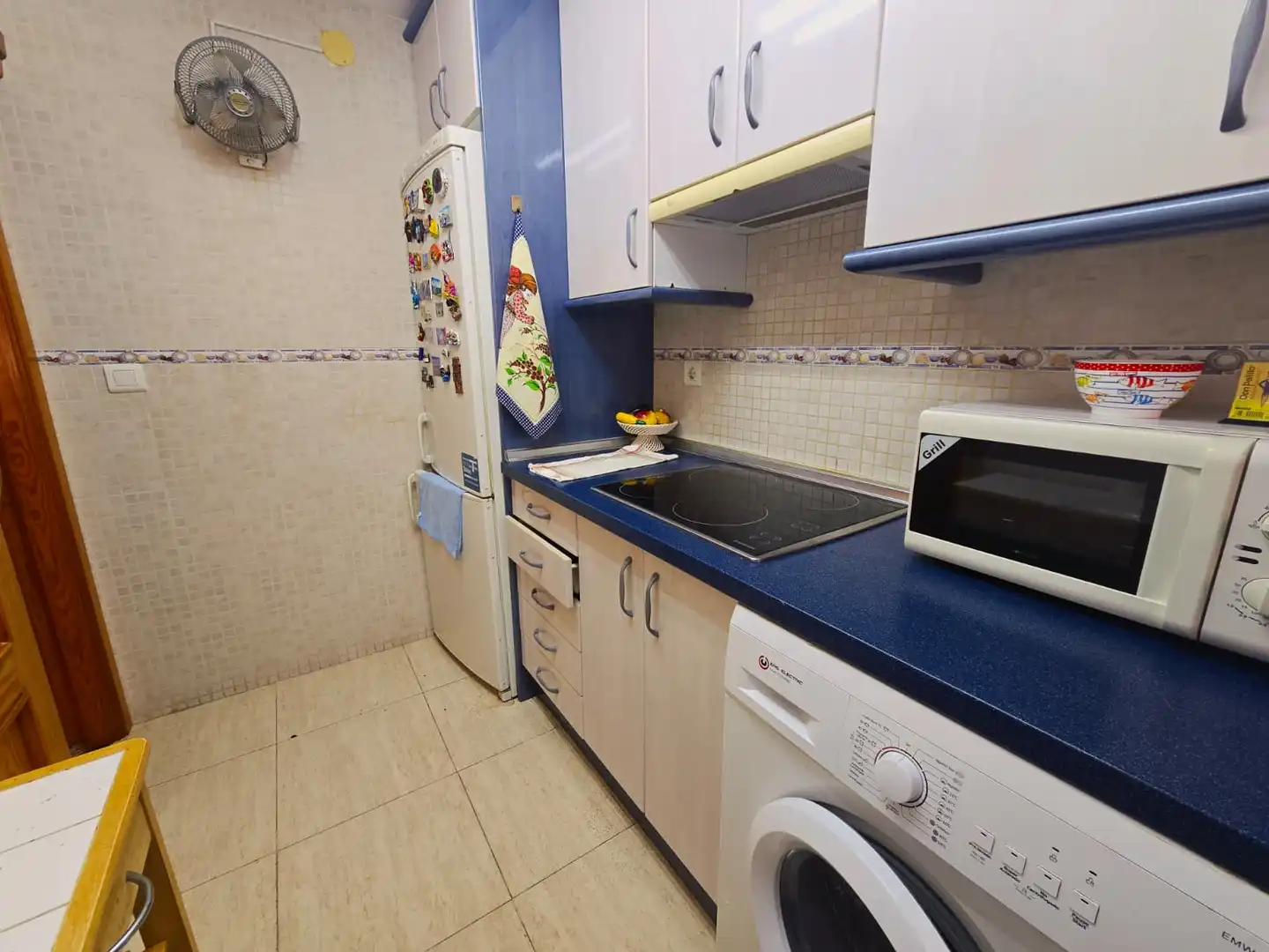 Kitchen of Flat for sale in Cambrils  with Air Conditioner, Furnished and Oven