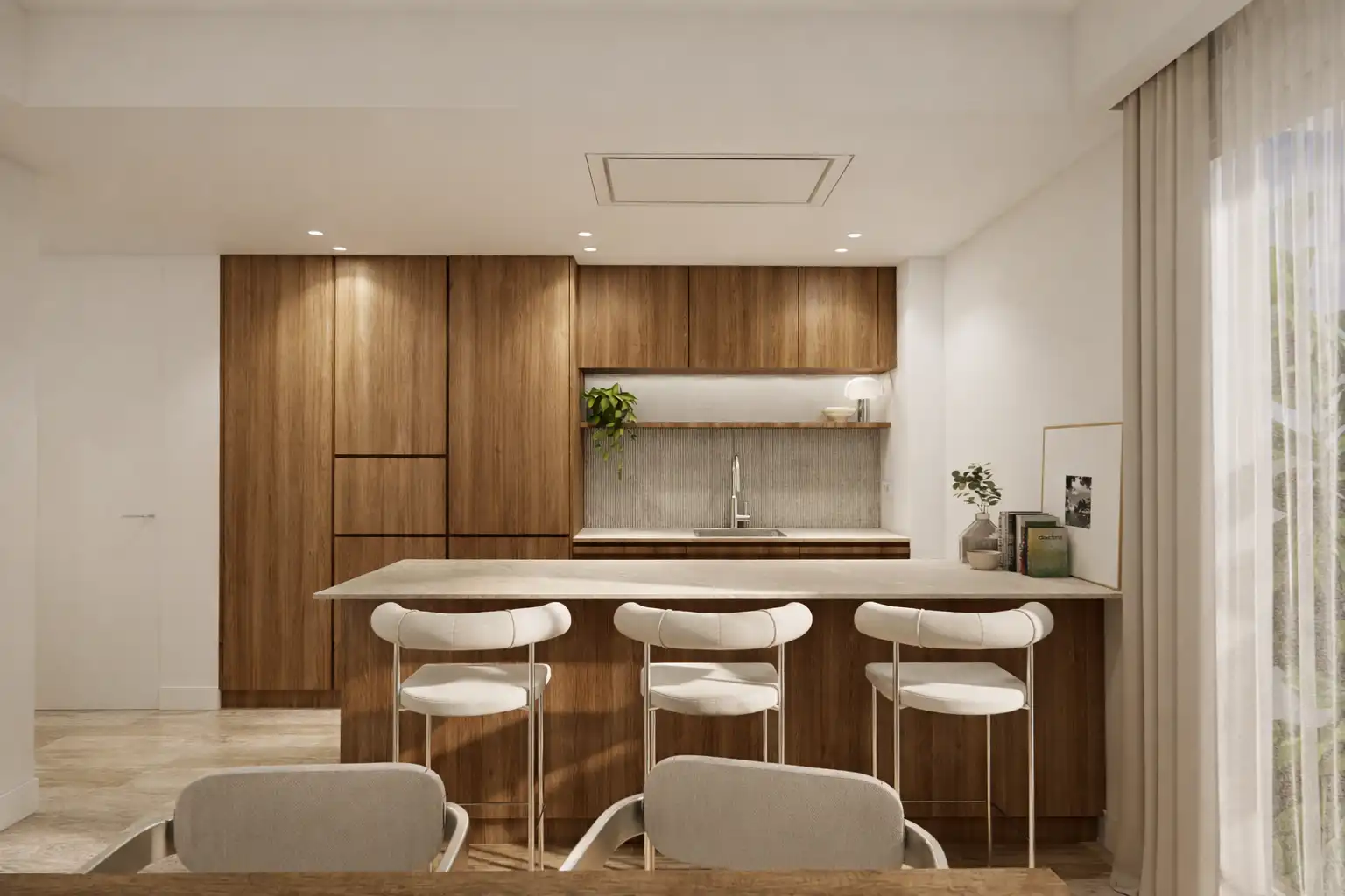 Cocina de Piso en venta en Madrid con Terraza