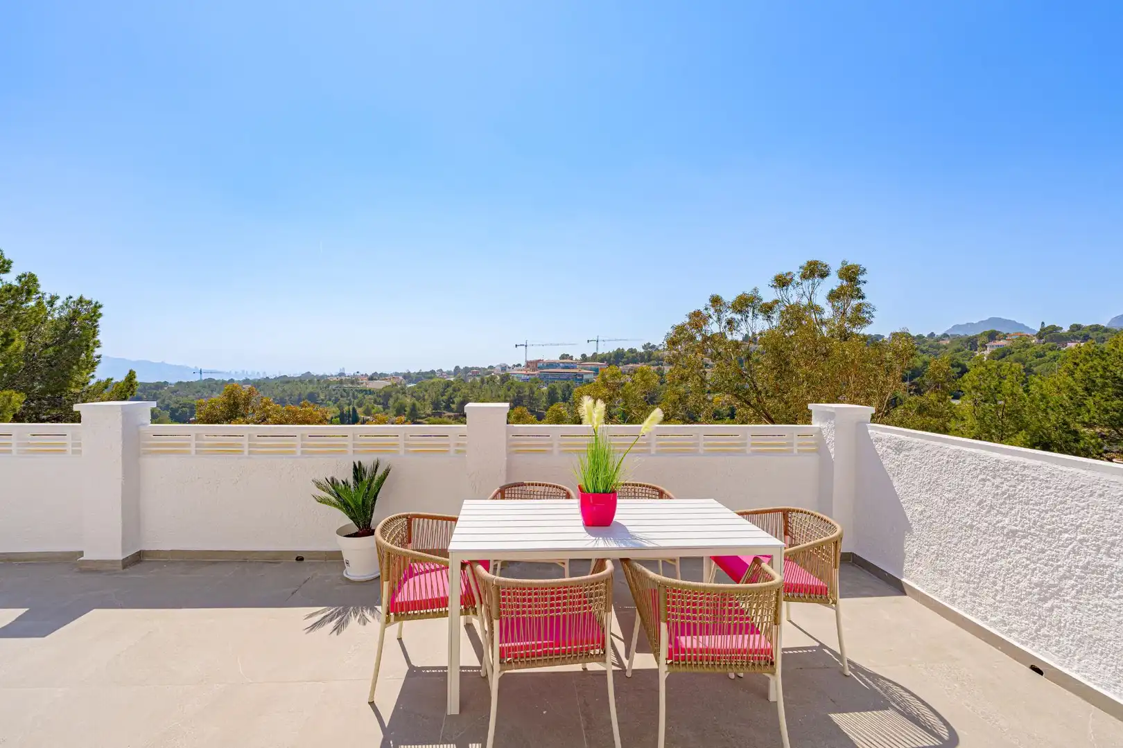 Terraza de Casa o chalet en venta en La Nucia con Aire acondicionado, Calefacción y Jardín privado