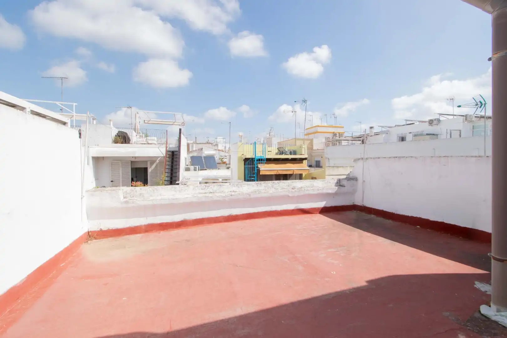 Terrasse von Wohnung zum Verkauf in Sevilla mit Klimaanlage