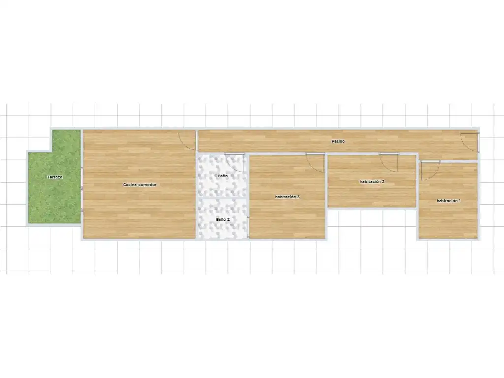 Habitación de Piso de alquiler en Elche / Elx con Aire acondicionado, Terraza y Piscina comunitaria