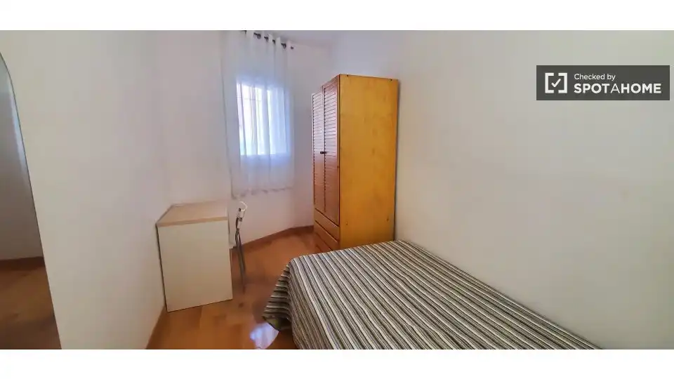 Habitación de Piso de alquiler en Barcelona con Aire acondicionado, Calefacción y Amueblado