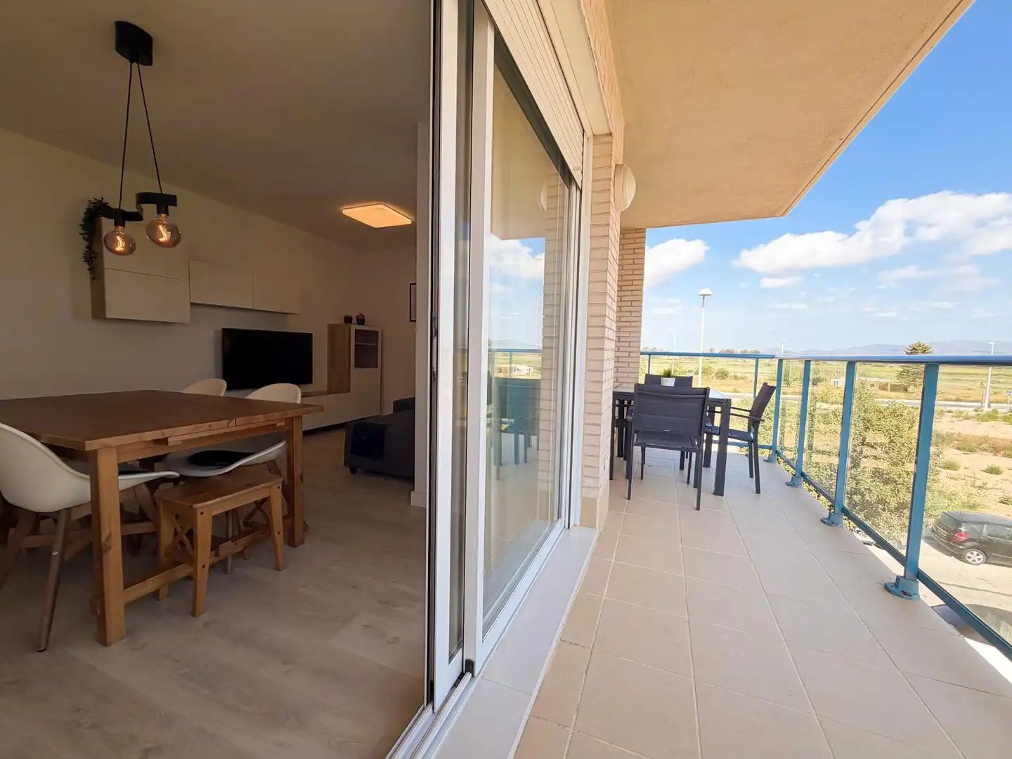 Terraza de Apartamento de alquiler en El Puig de Santa Maria con Aire acondicionado, Calefacción y Terraza