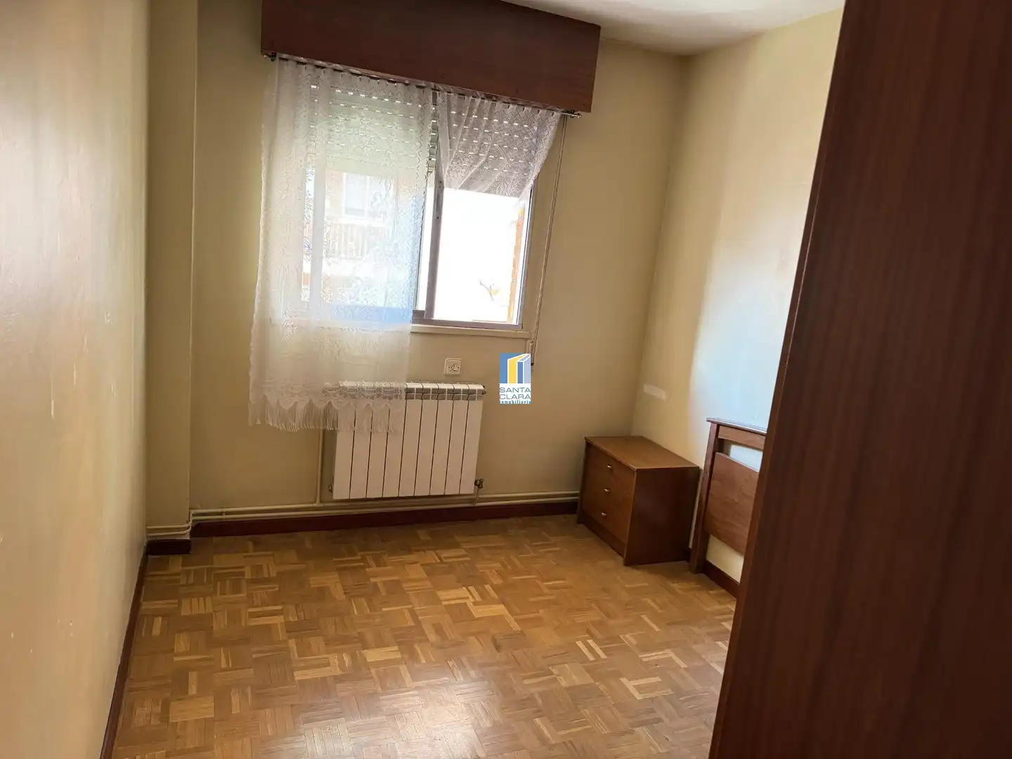 Bedroom of Flat for sale in Zamora Capital   with Heating, Parquet flooring and Terrace