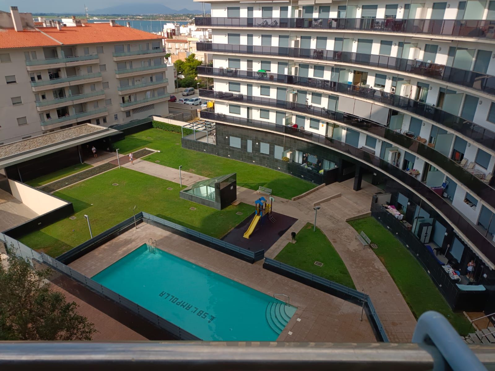 Swimming pool of Apartment for sale in L'Ampolla  with Air Conditioner, Heating and Furnished