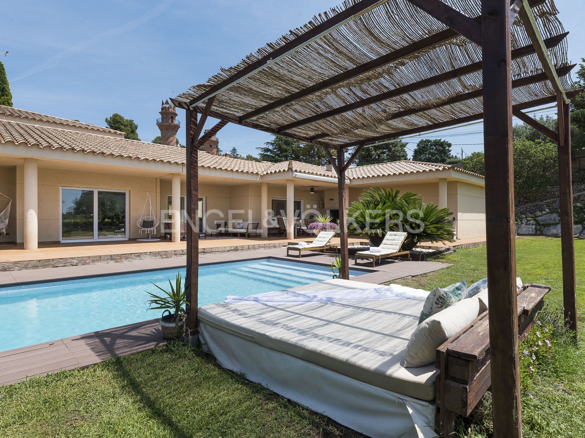 Vista exterior de Casa o xalet en venda en Piera amb Aire condicionat, Calefacció i Jardí privat