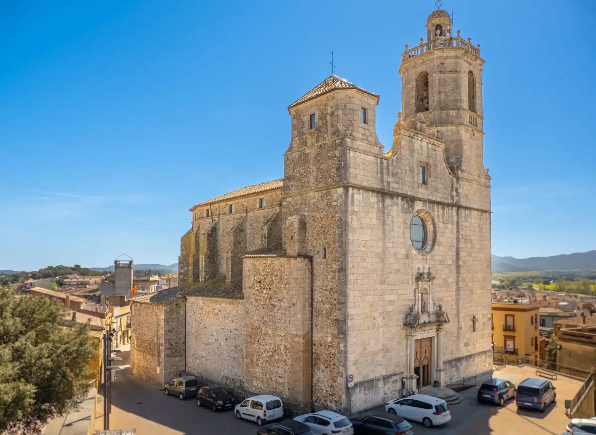 Vista exterior de Residencial en venta en Llagostera