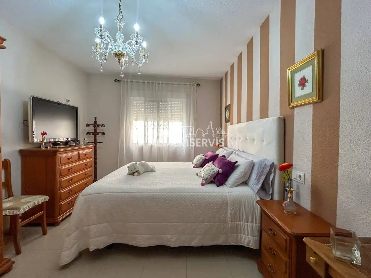 Bedroom of Detached homes for sale in El Ejido  with Air Conditioner and Terrace