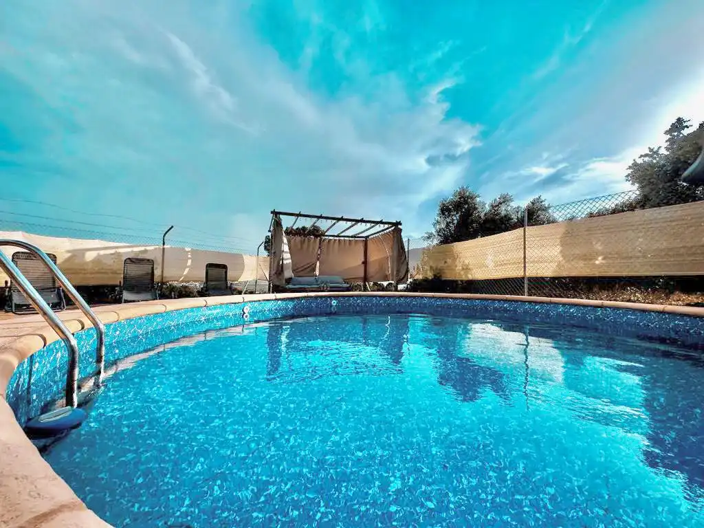 Swimming pool of Country homes for sale in Pozo Alcón  with Private garden, Terrace and Storage room