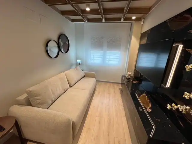 Living room of Attic for rent in Zaragoza  with Air Conditioner, Heating and Terrace