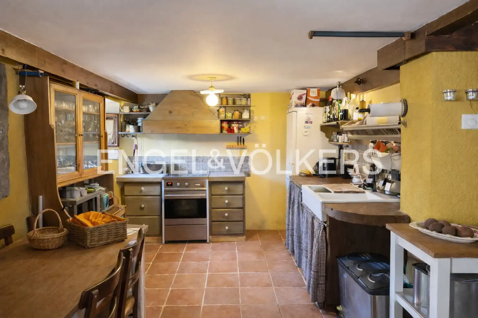 Cocina de Casa o chalet en venta en Rupit i Pruit con Calefacción