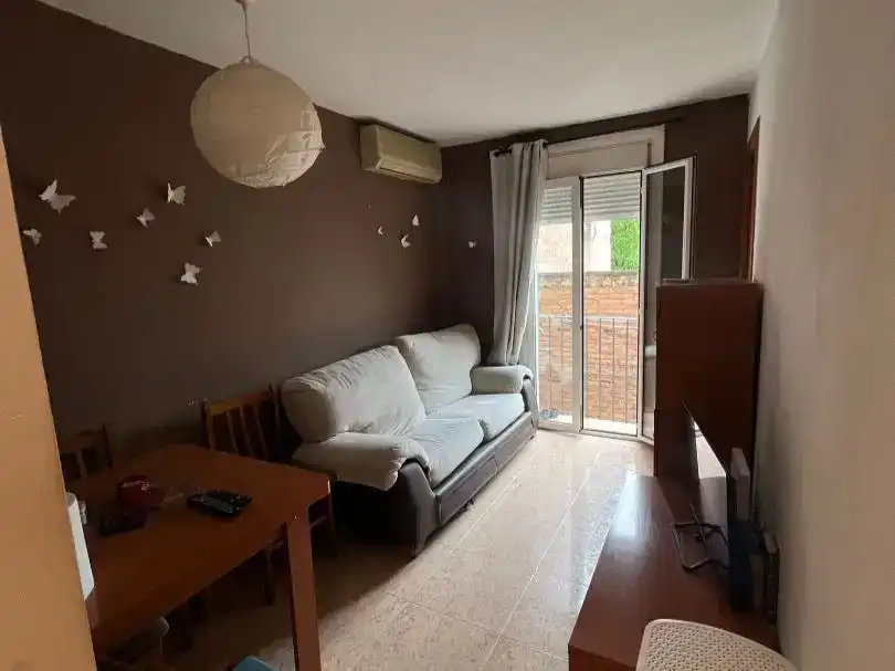 Sala de estar de Piso en venta en Igualada con Aire acondicionado y Balcón
