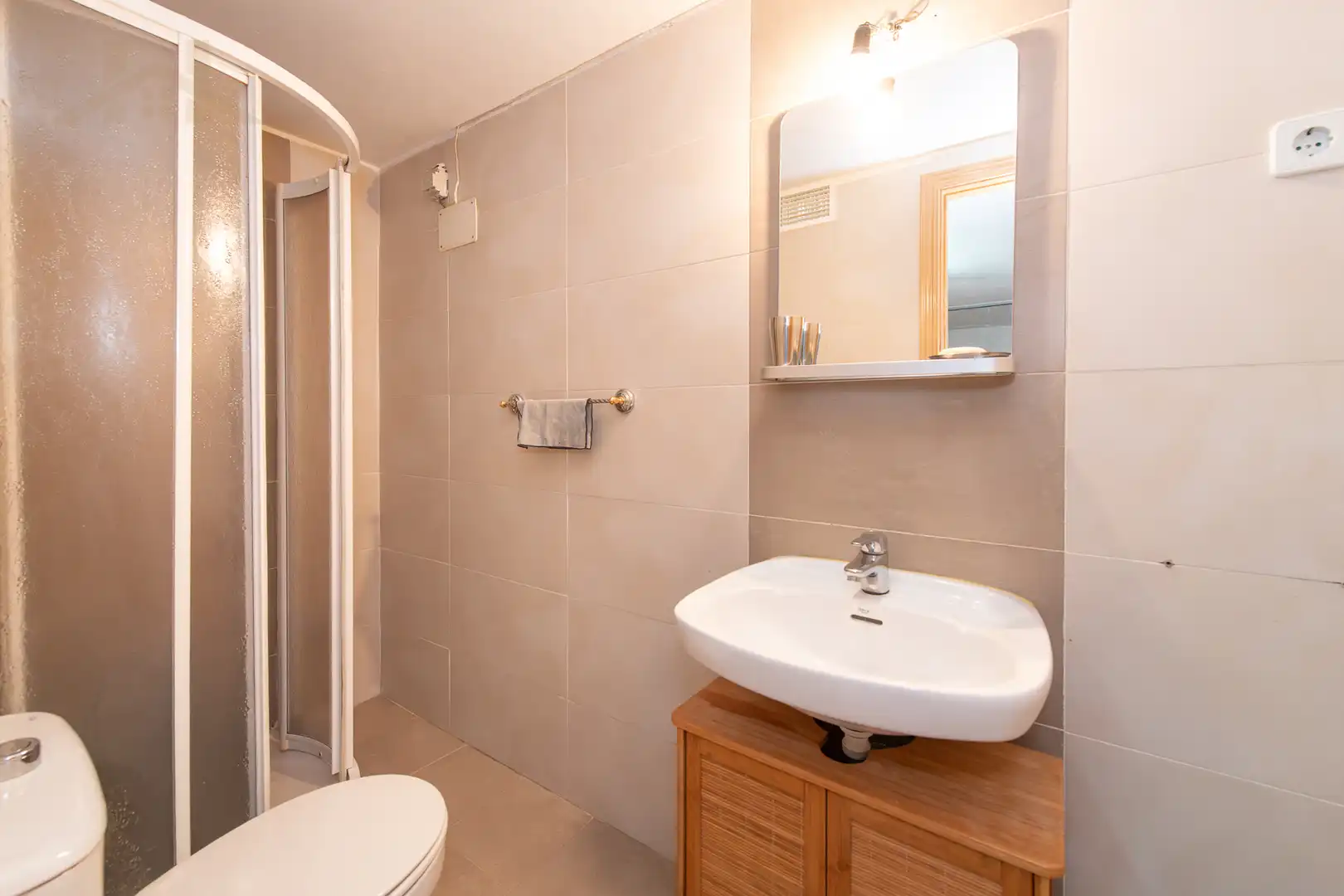 Badezimmer von Haus oder Chalet zum Verkauf in Colmenar Viejo mit Klimaanlage, Terrasse und Abstellraum