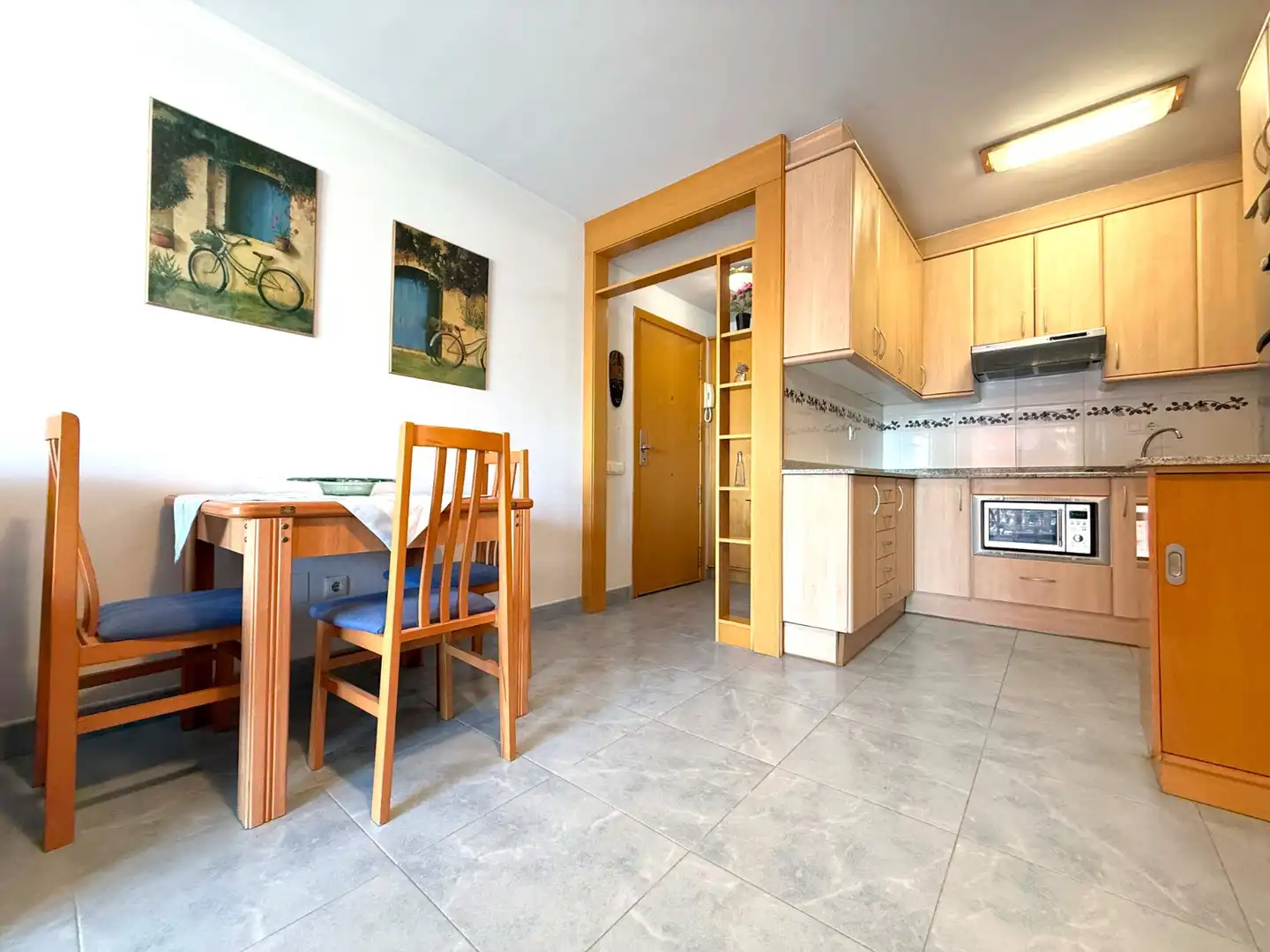 Küche von Wohnungen zum Verkauf in Cambrils mit Heizung, Privatgarten und Möbliert