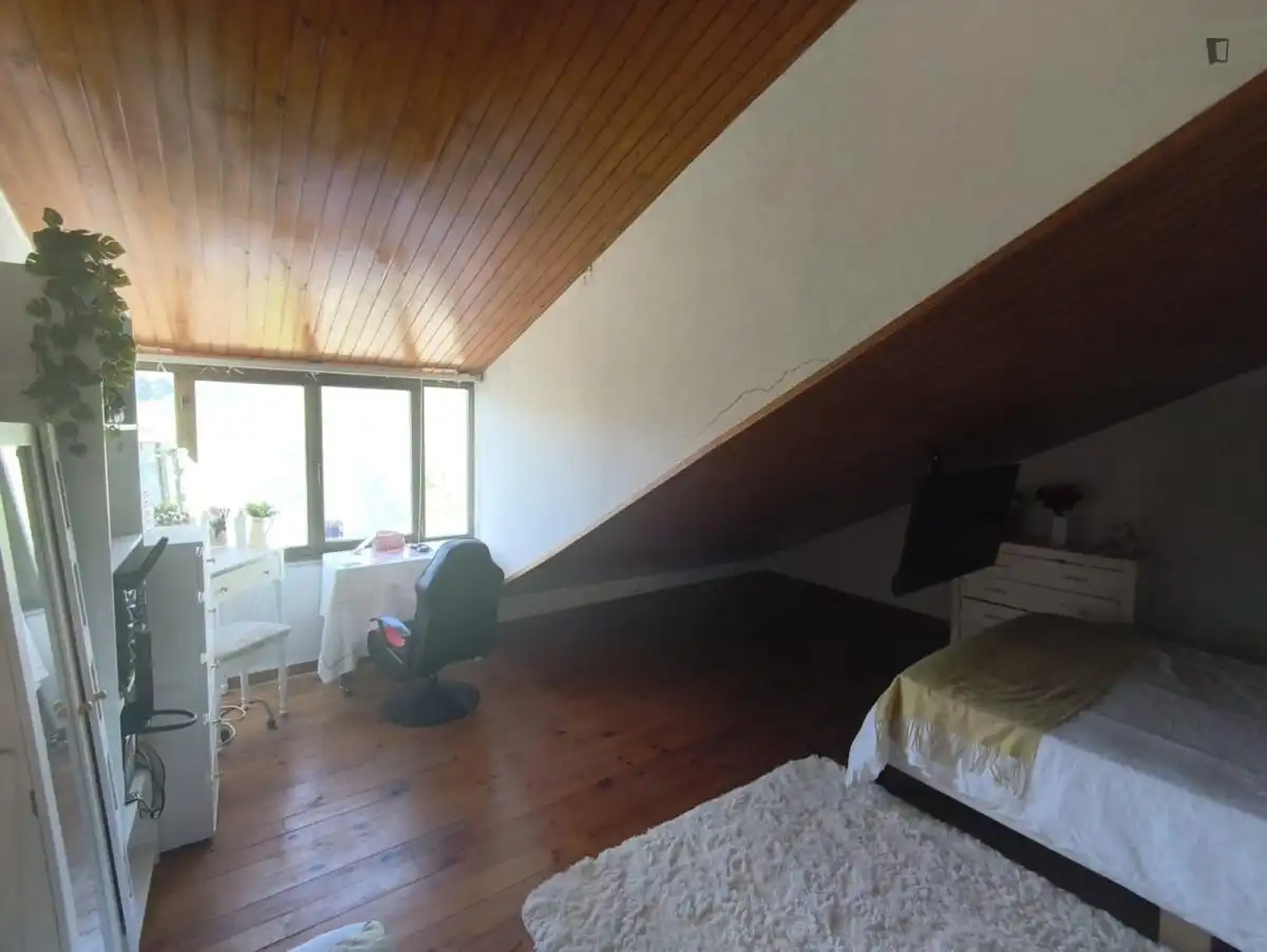 Habitación de Casa o chalet para compartir en A Pobra de Trives  con Calefacción, Amueblado y Horno