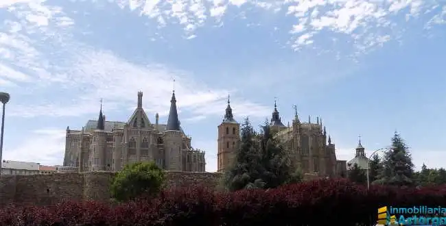 Garten von Wohnung zur Miete in Astorga mit Heizung, Parkett und Terrasse