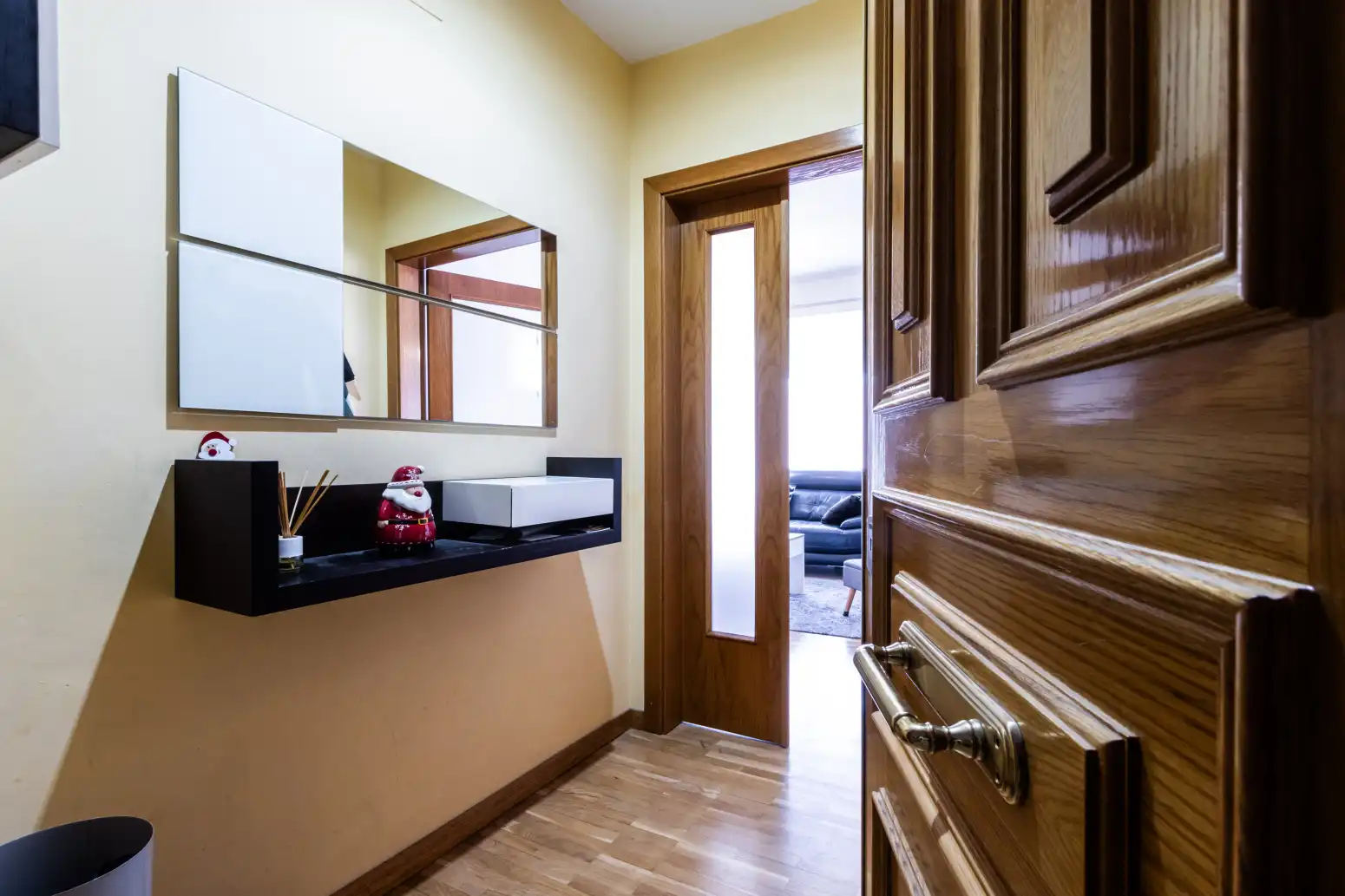 Bathroom of Flat for sale in Terrassa  with Heating, Parquet flooring and Balcony