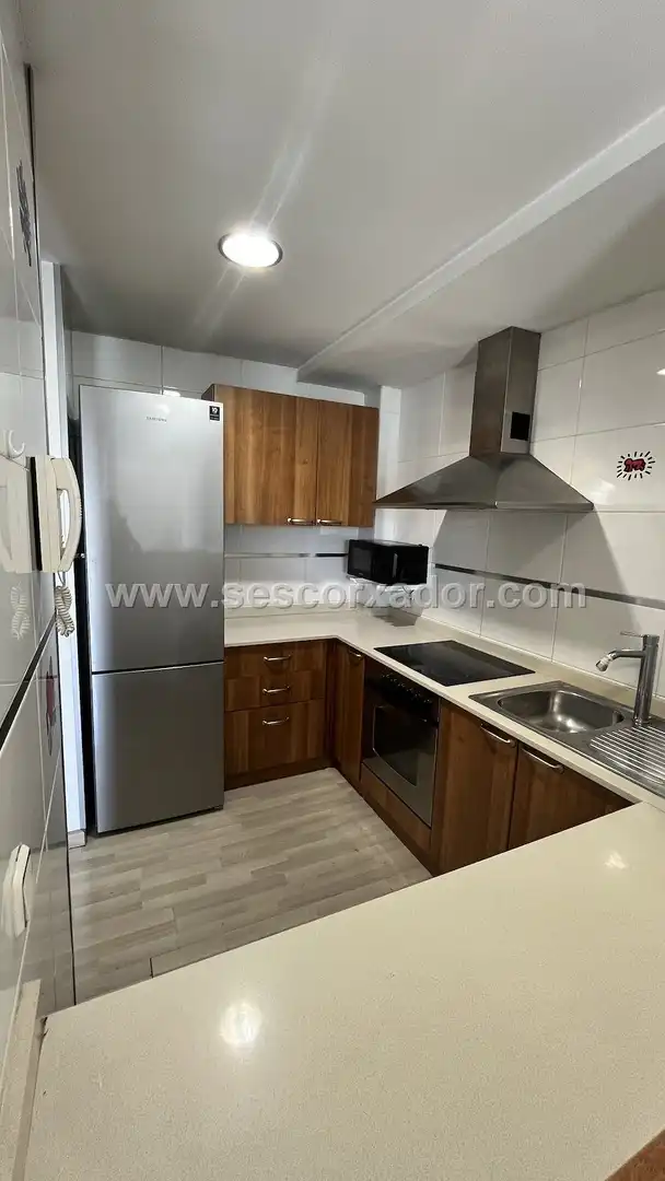 Küche von Wohnung zur Miete in  Palma de Mallorca mit Klimaanlage, Möbliert und Fernseher