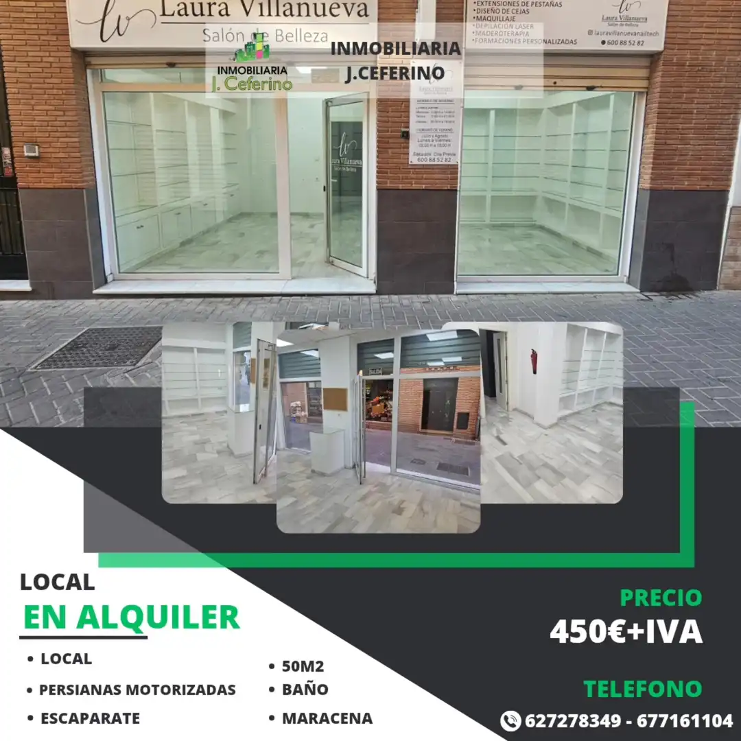 Local commercial à louer à Maracena