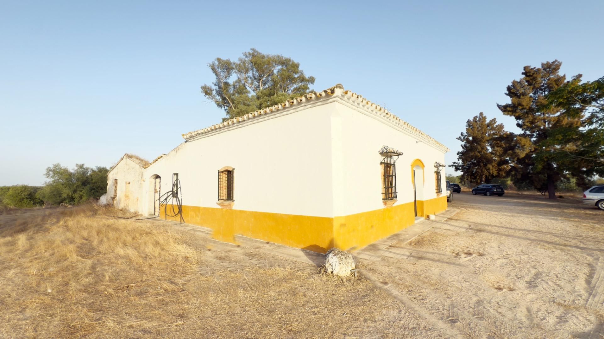 Vista exterior de Finca rústica en venda en Almonte amb Jardí privat