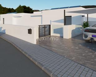 Exterior view of Single-family semi-detached for sale in Moraira  with Air Conditioner and Terrace