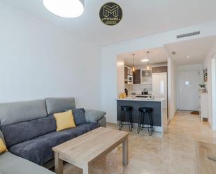 Living room of Flat to rent in Manilva  with Air Conditioner and Community pool
