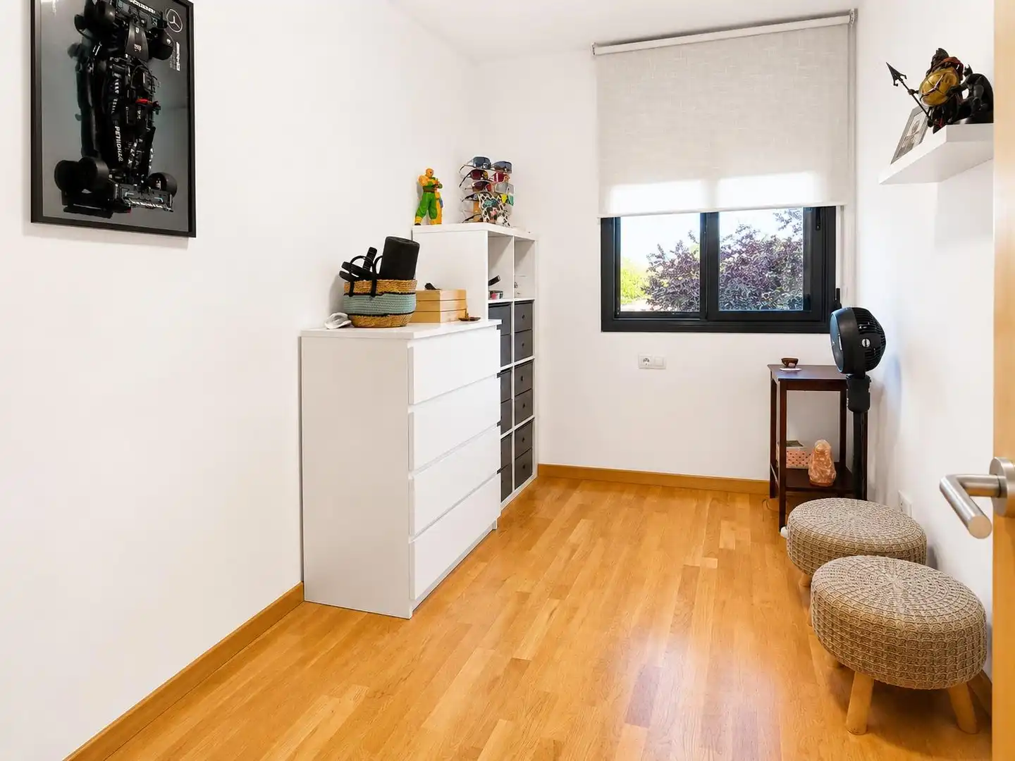 Bedroom of Flat for sale in Sentmenat  with Air Conditioner, Heating and Parquet flooring