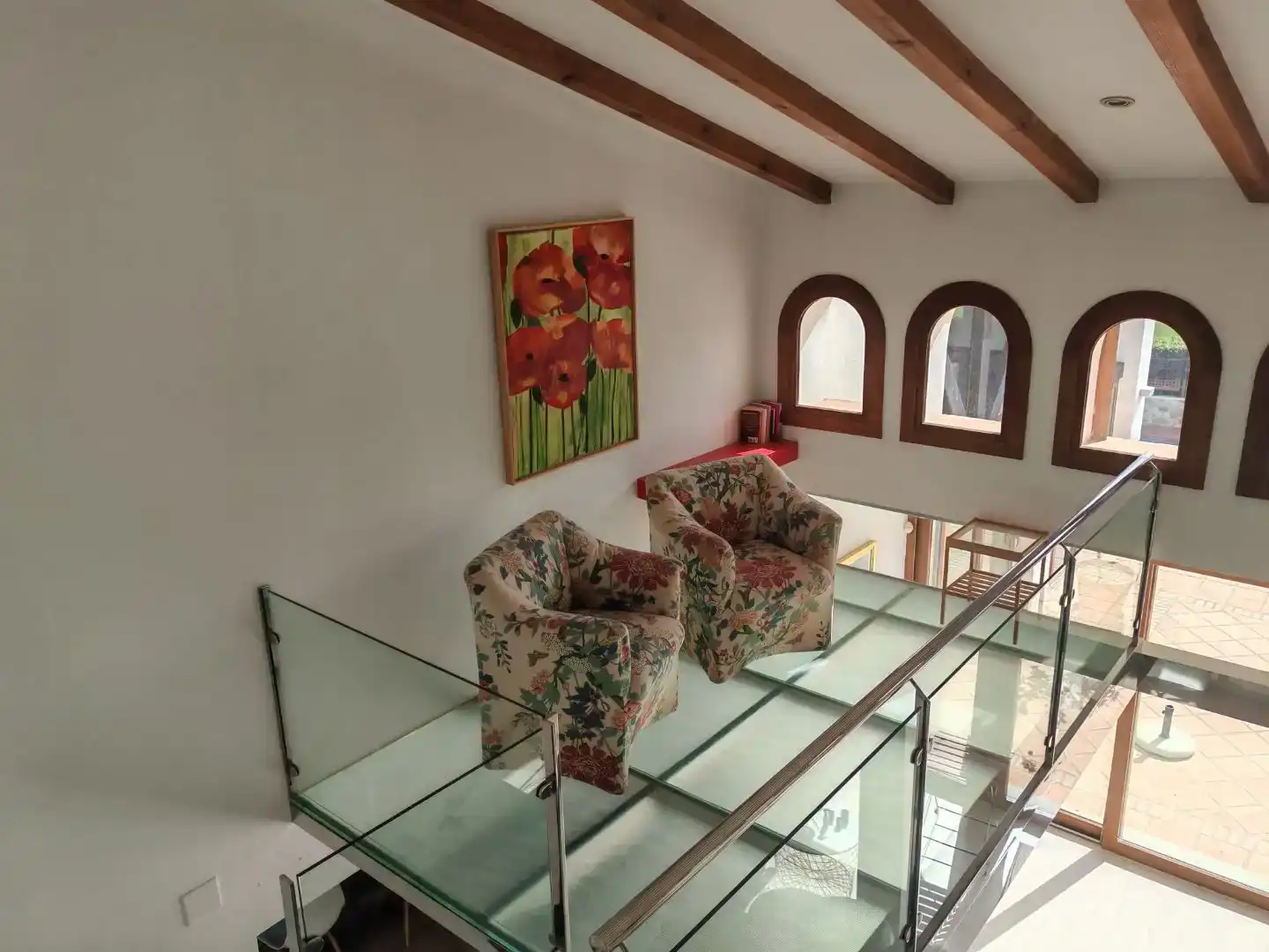 Sala d'estar de Pis en venda en  Murcia Capital amb Aire condicionat i Piscina