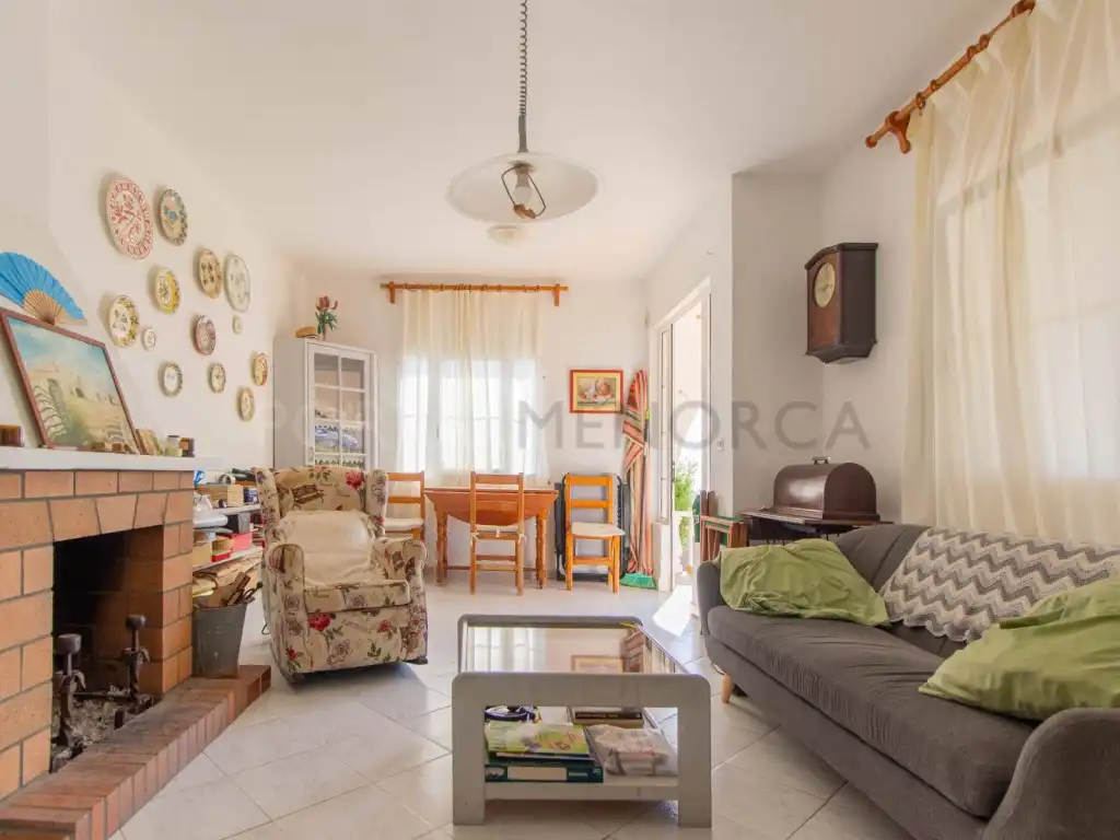 Sala de estar de Casa o chalet en venta en Sant Lluís con Terraza