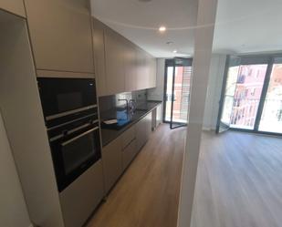 Kitchen of Flat to rent in  Barcelona Capital  with Air Conditioner, Heating and Private garden