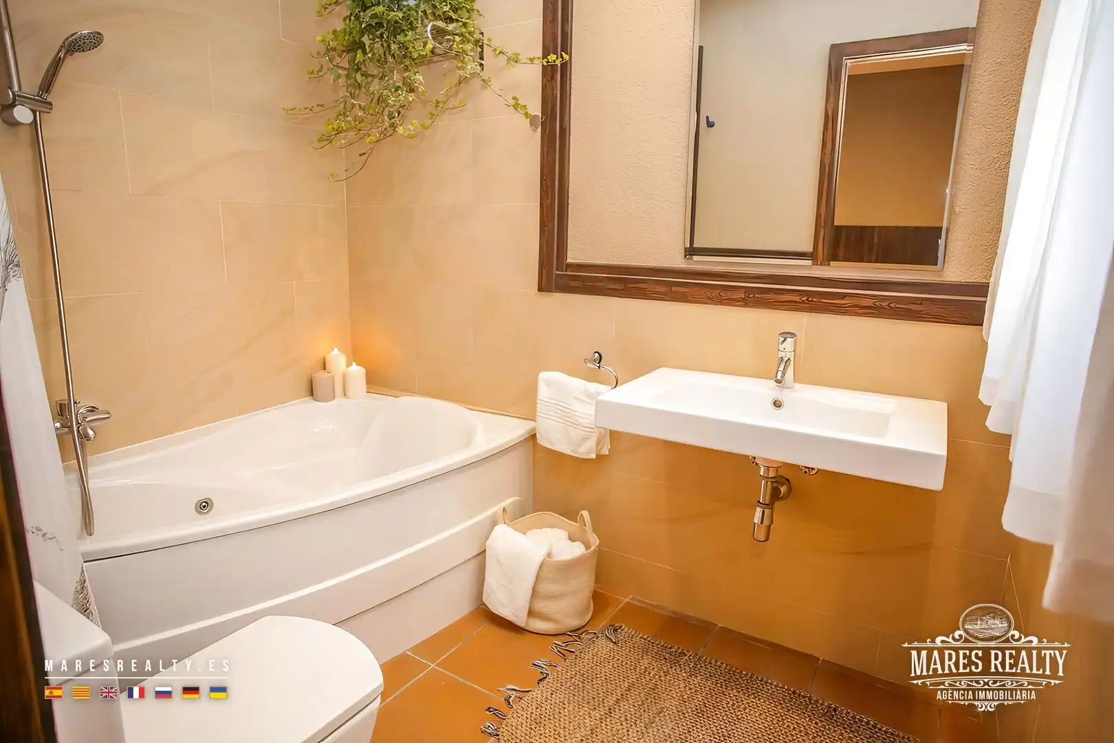 Badezimmer von Country house zum Verkauf in Vidreres mit Heizung, Privatgarten und Abstellraum