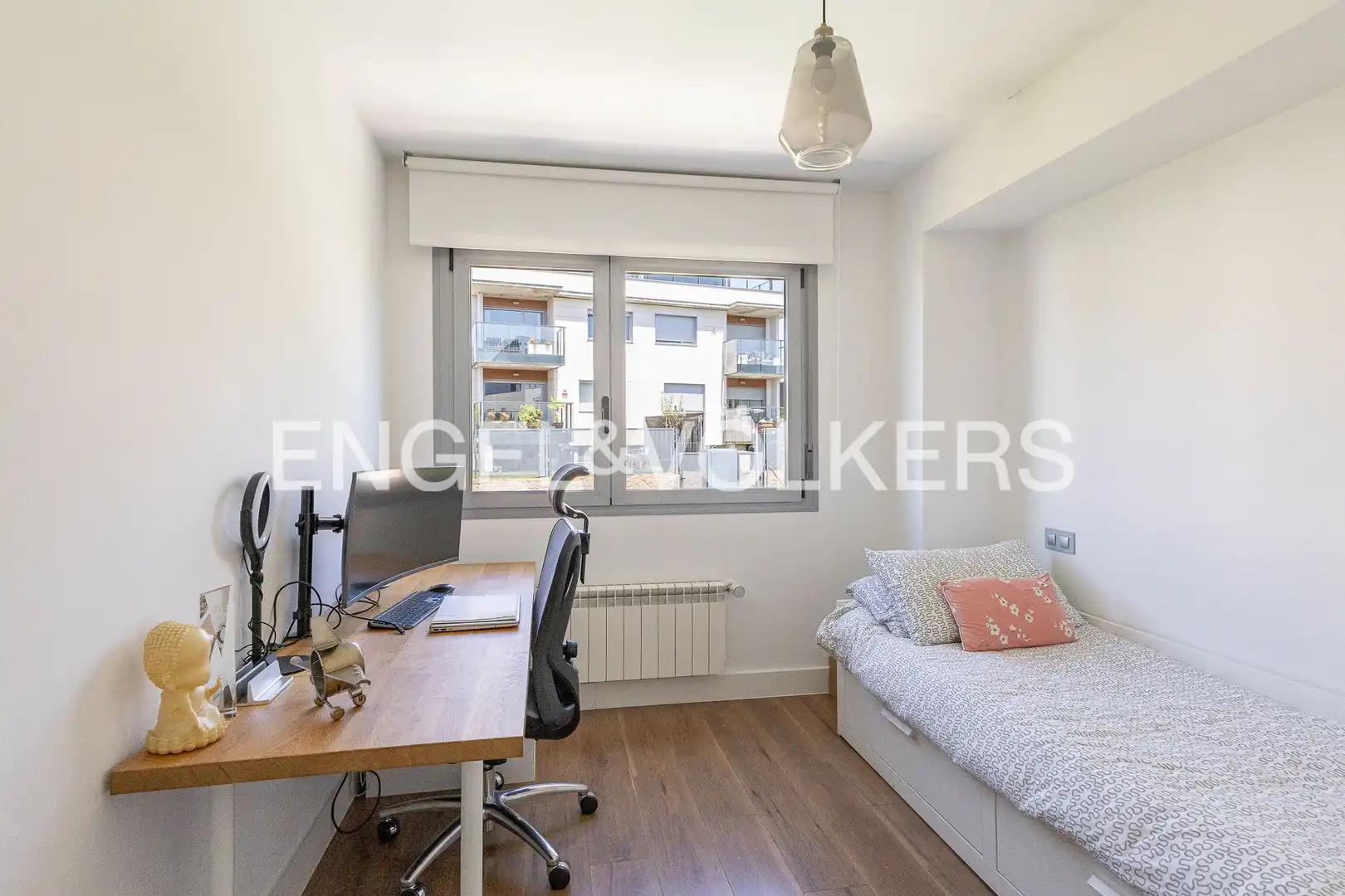 Bedroom of Detached homes for rent in Boadilla del Monte  with Air Conditioner, Heating and Private garden