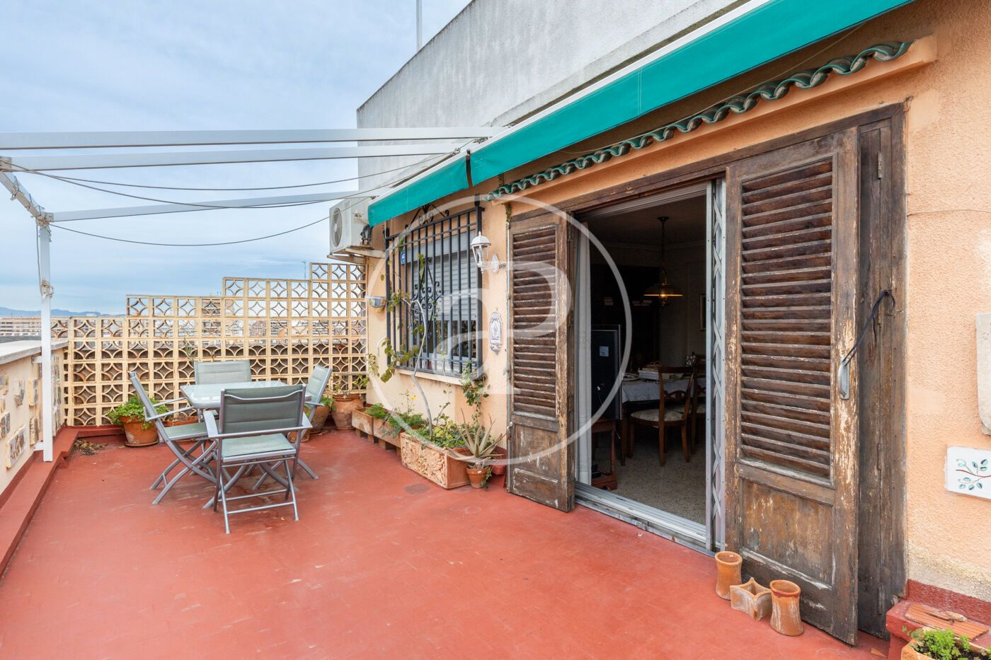 Terraza de Ático en venta en  Valencia Capital con Aire acondicionado, Calefacción y Terraza