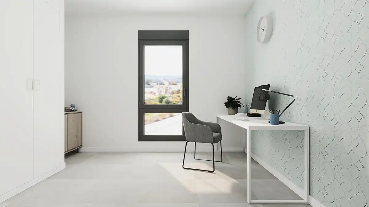 Dormitori de Apartament en venda en Estepona amb Aire condicionat, Terrassa i Piscina