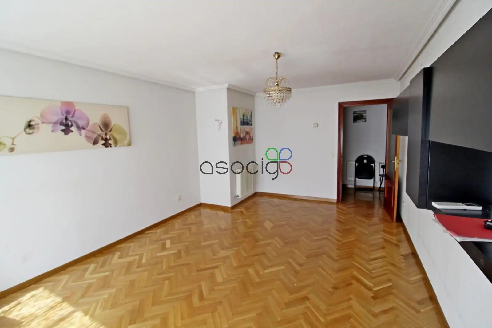 Sala d'estar de Pis en venda en Guadalajara amb Aire condicionat, Calefacció i Terrassa