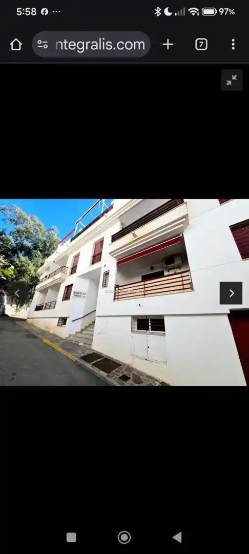 Vista exterior de Piso en venta en Rubite con Trastero, Amueblado y Balcón