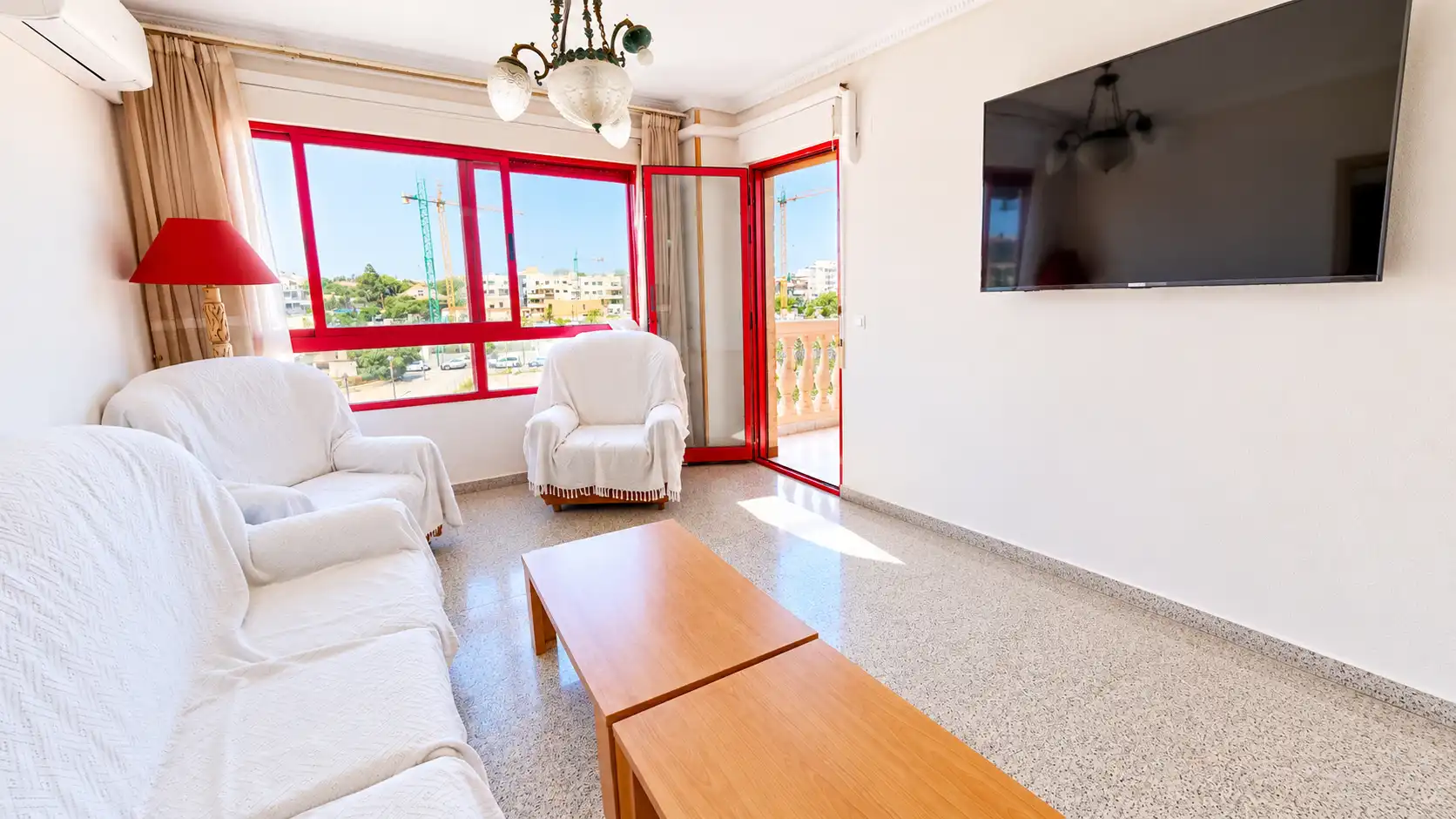 Sala de estar de Piso en venta en Sant Joan d'Alacant con Aire acondicionado, Calefacción y Balcón