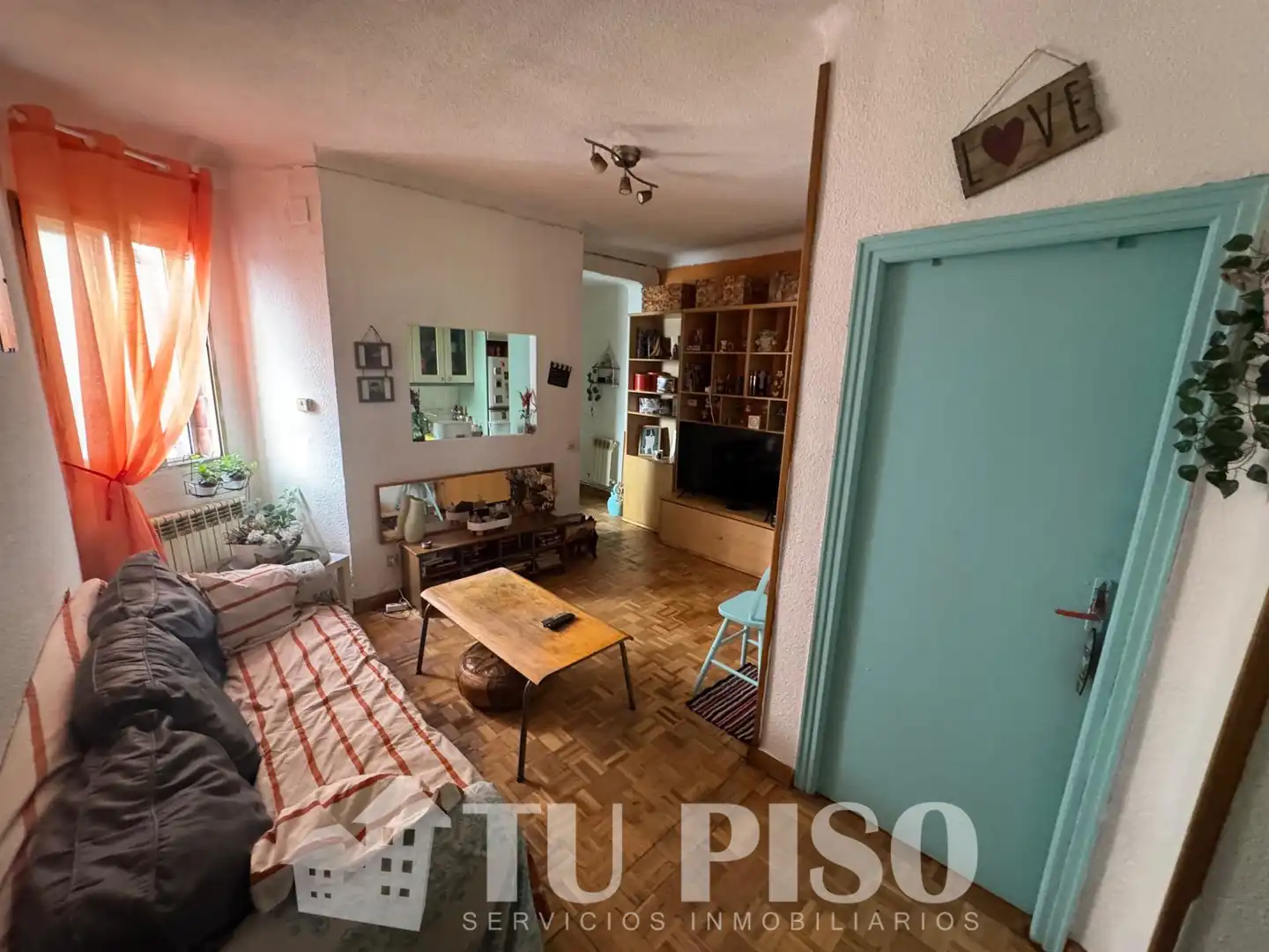 Sala de estar de Piso en venta en Madrid con Calefacción y Amueblado
