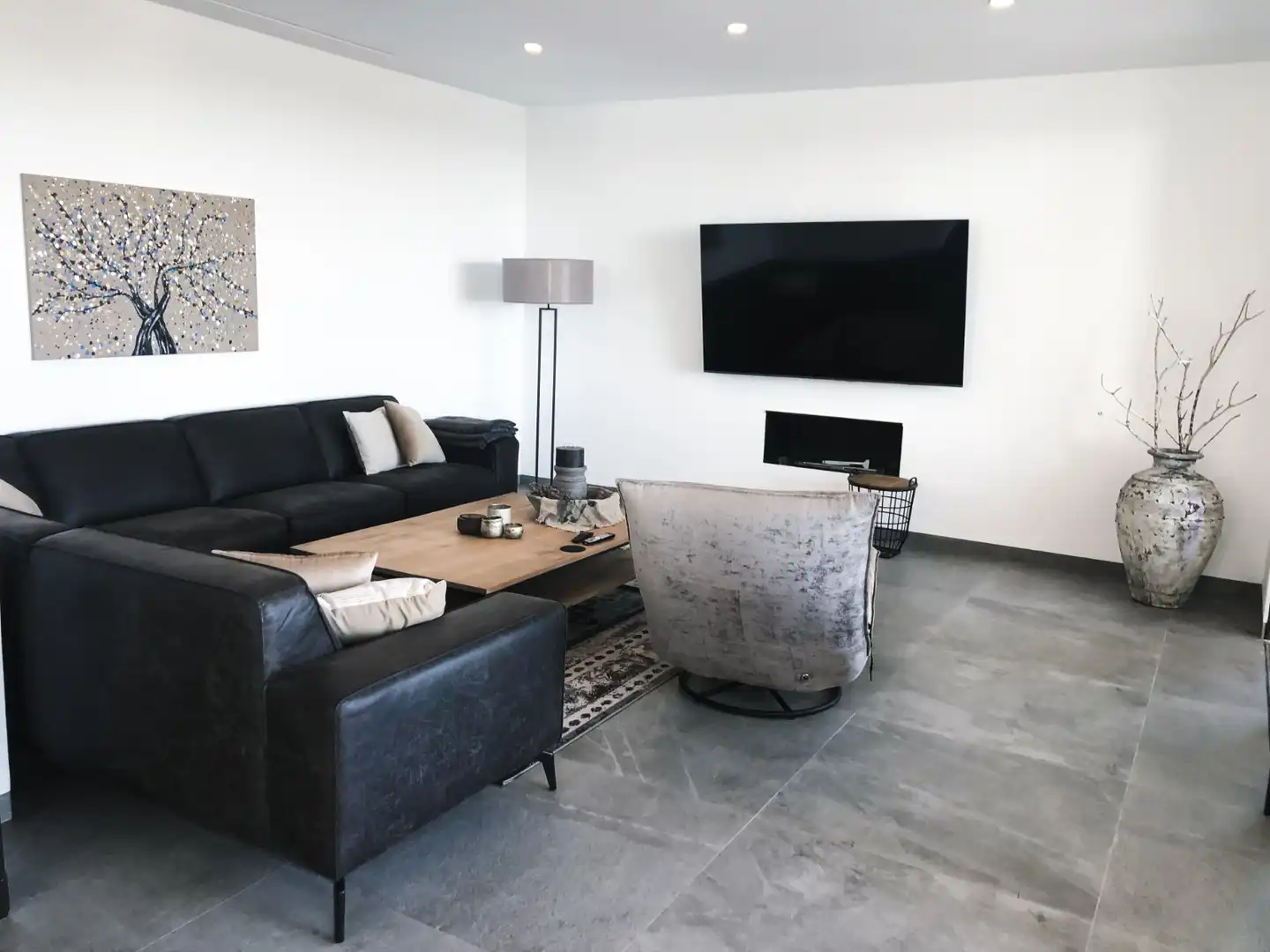 Sala d'estar de Casa o xalet en venda en Rojales amb Aire condicionat, Jardí privat i Terrassa