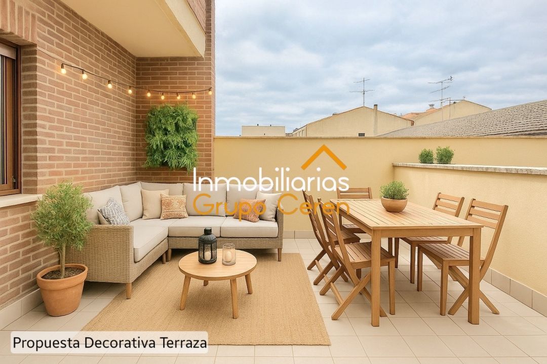Terrassa de Pis en venda en Santo Domingo de la Calzada amb Calefacció, Terrassa i Traster