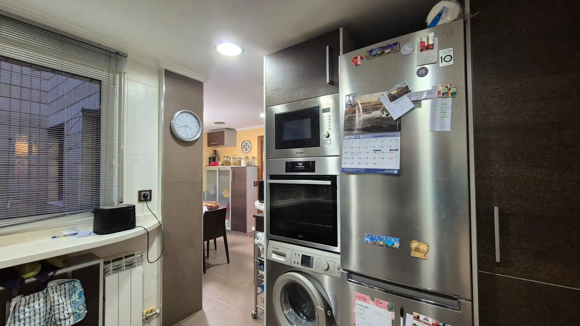 Küche von Wohnung zum Verkauf in Palencia mit Balkon