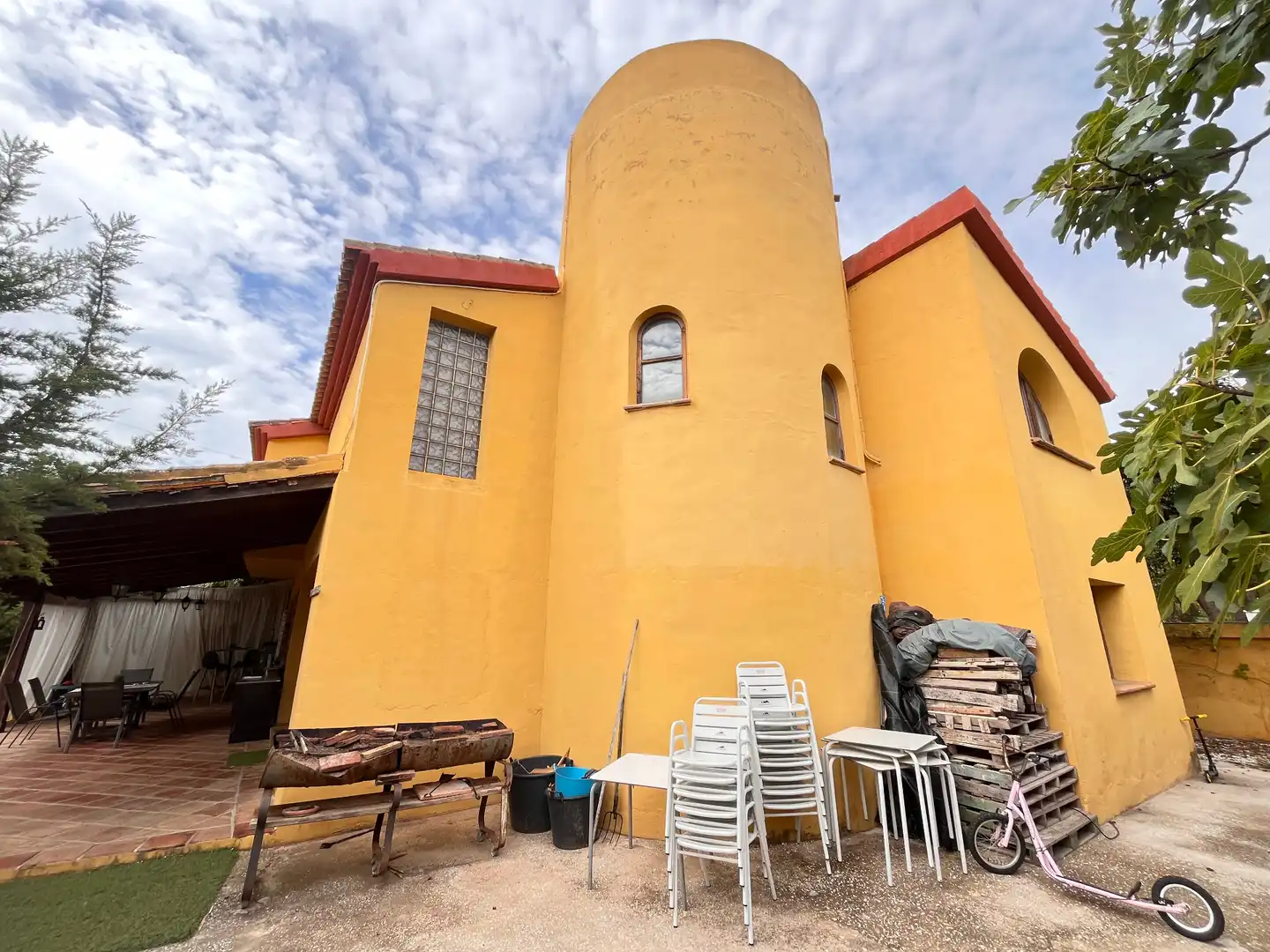 Vista exterior de Casa o xalet en venda en Las Chapas - El Rosario
