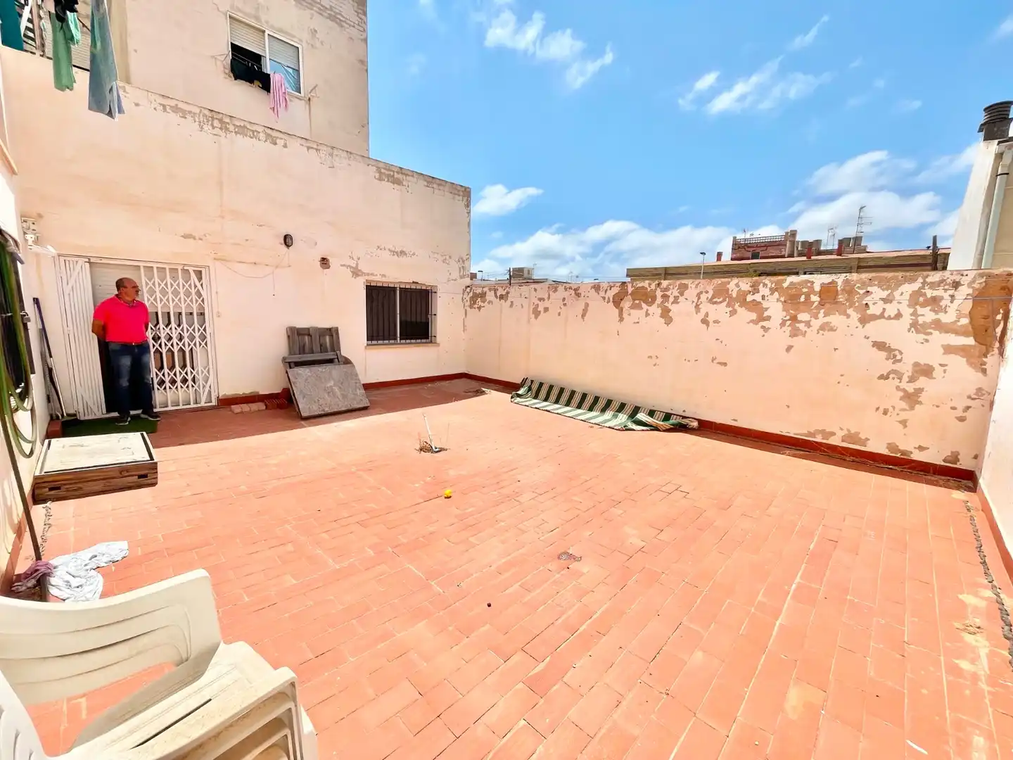 Terraza de Apartamento de alquiler en San Pedro del Pinatar con Calefacción, Terraza y Amueblado