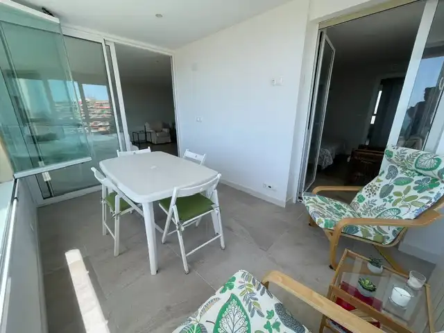 Terraza de Piso de alquiler en Alicante / Alacant con Terraza, Amueblado y Internet