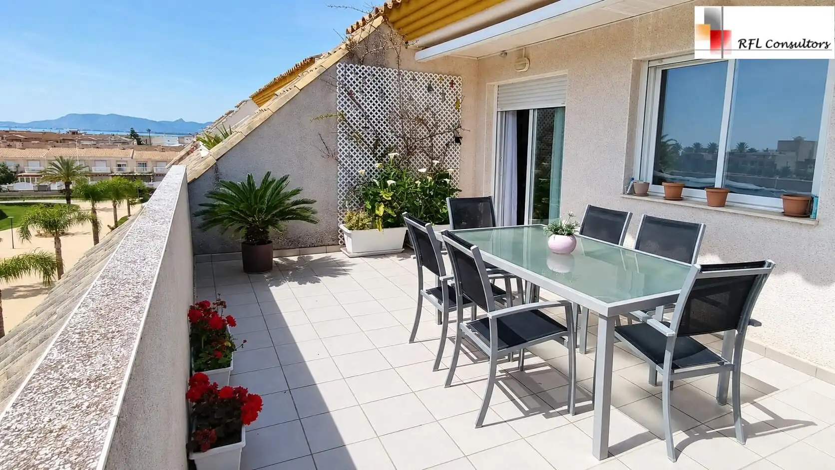 Terraza de Ático en venta en Torreblanca con Aire acondicionado, Jardín privado y Terraza