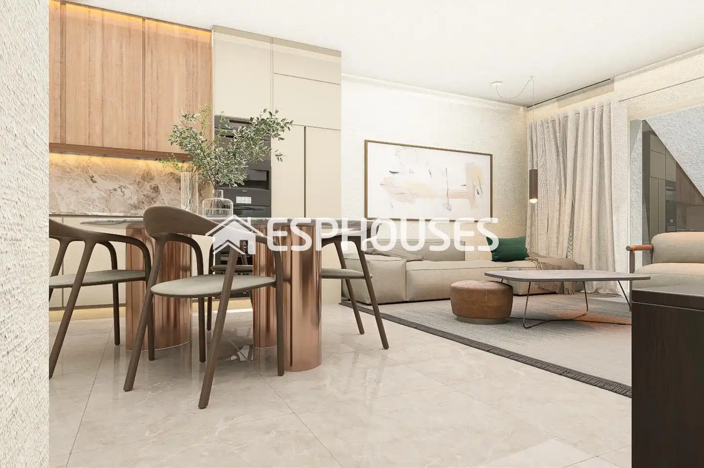 Sala de estar de Planta baja en venta en Pilar de la Horadada con Terraza, Balcón y Piscina comunitaria