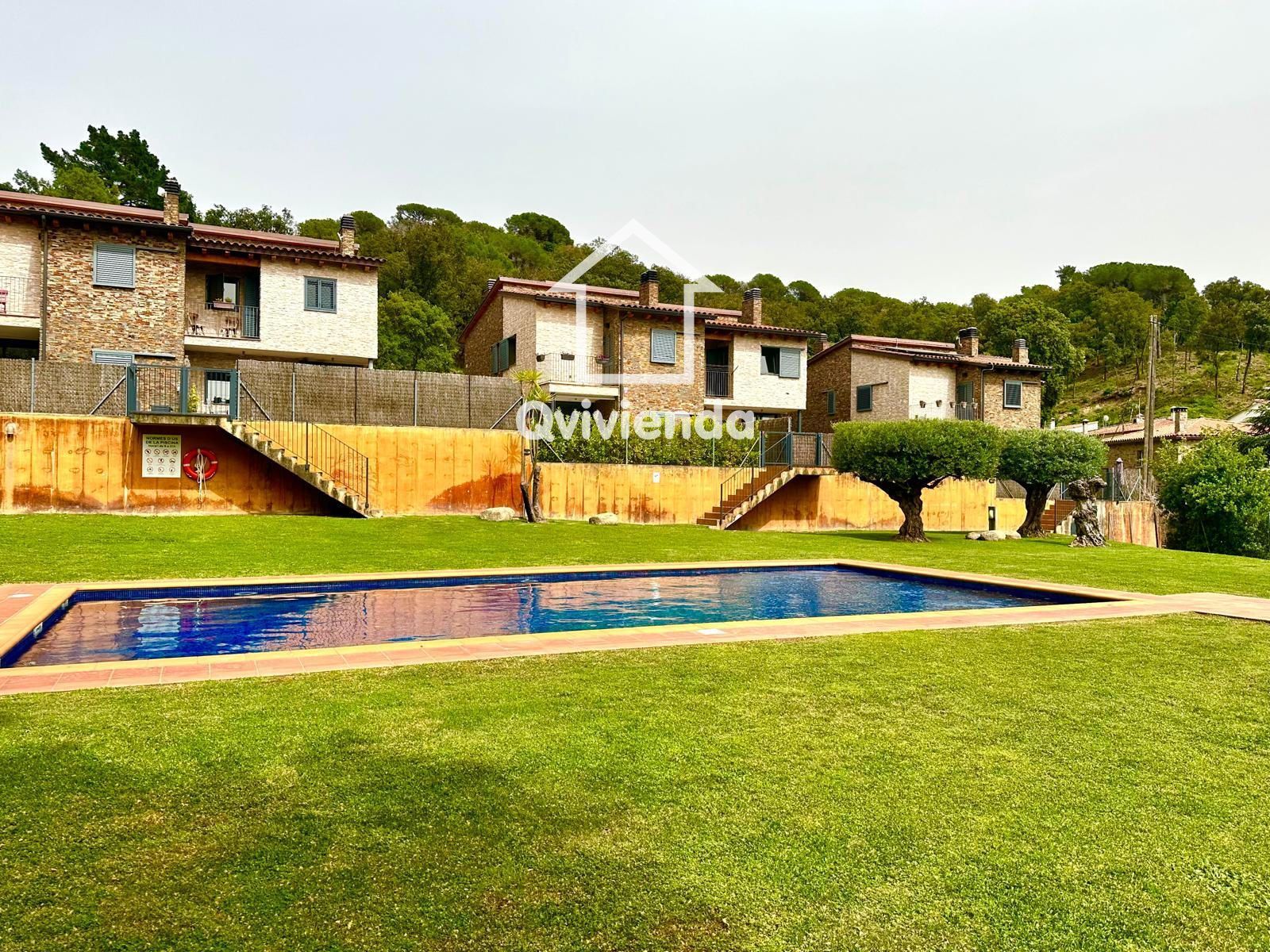 Garden of Single-family semi-detached for sale in Campins  with Air Conditioner, Heating and Terrace