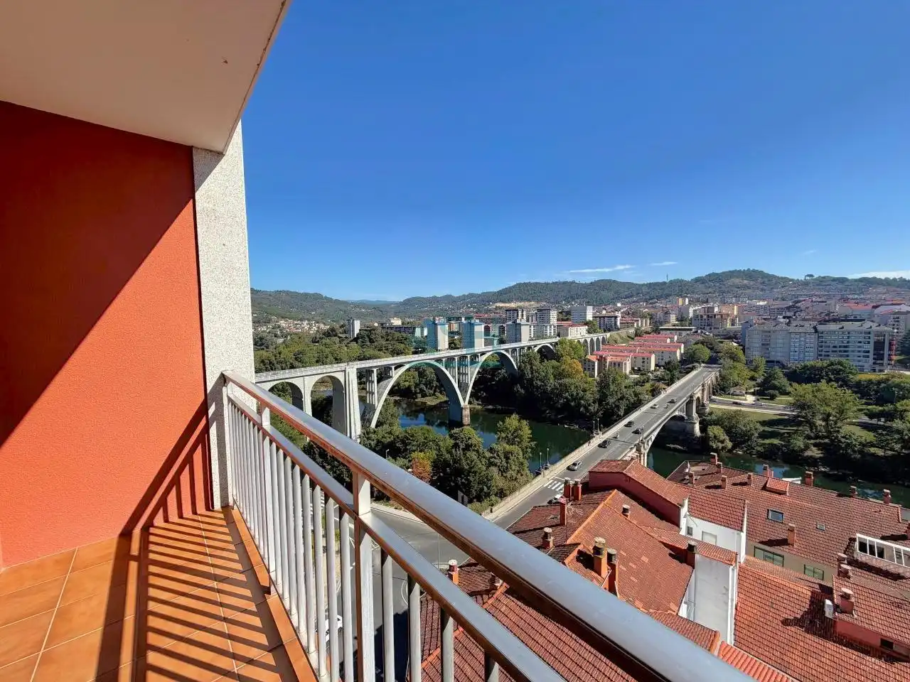 Balcony of Flat for sale in A Ponte