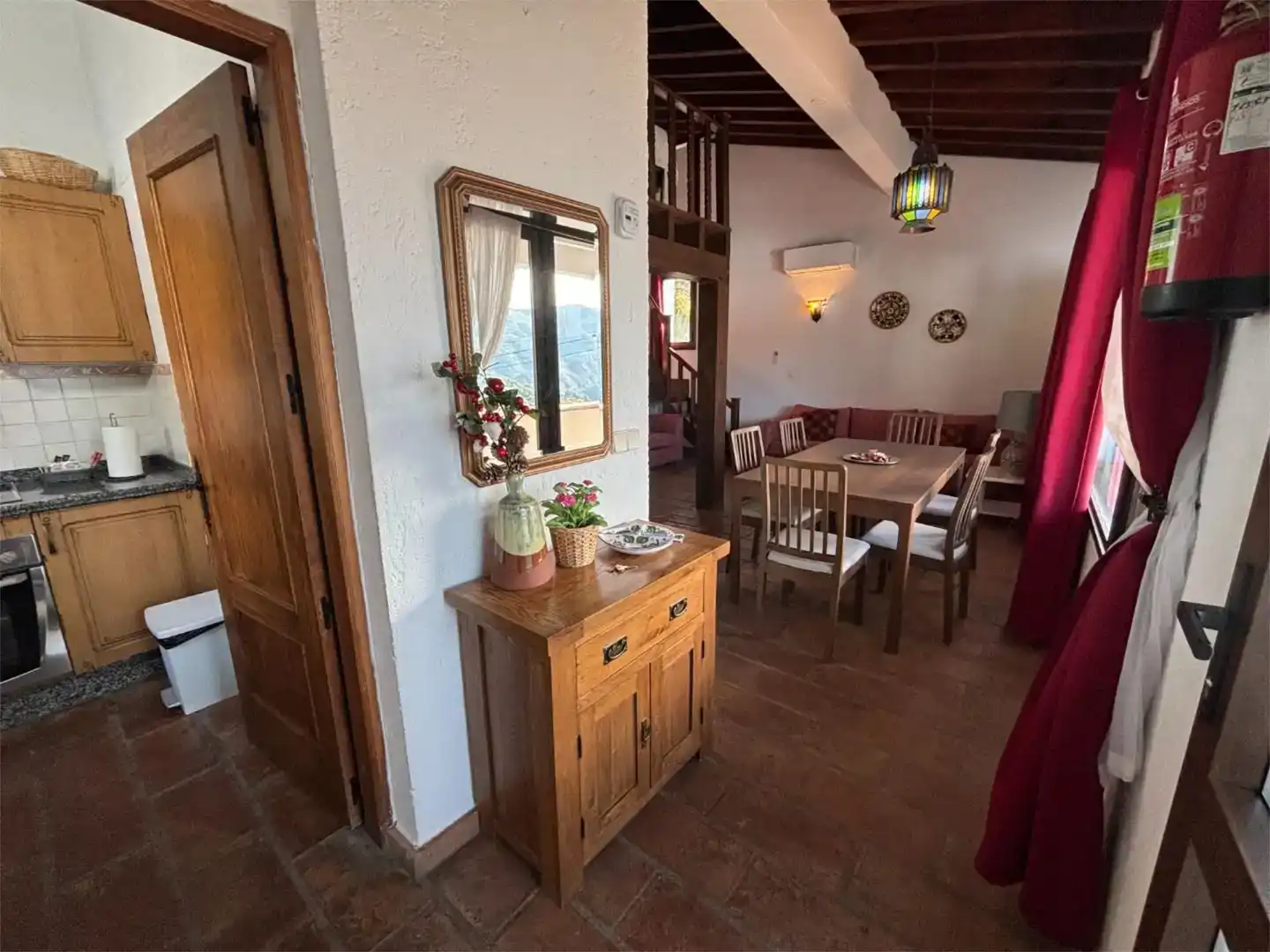 Comedor de Finca rústica en venta en Júzcar, Málaga